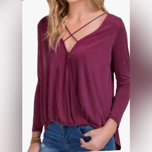 Alya Tops - Alya Long Sleeve Blouse